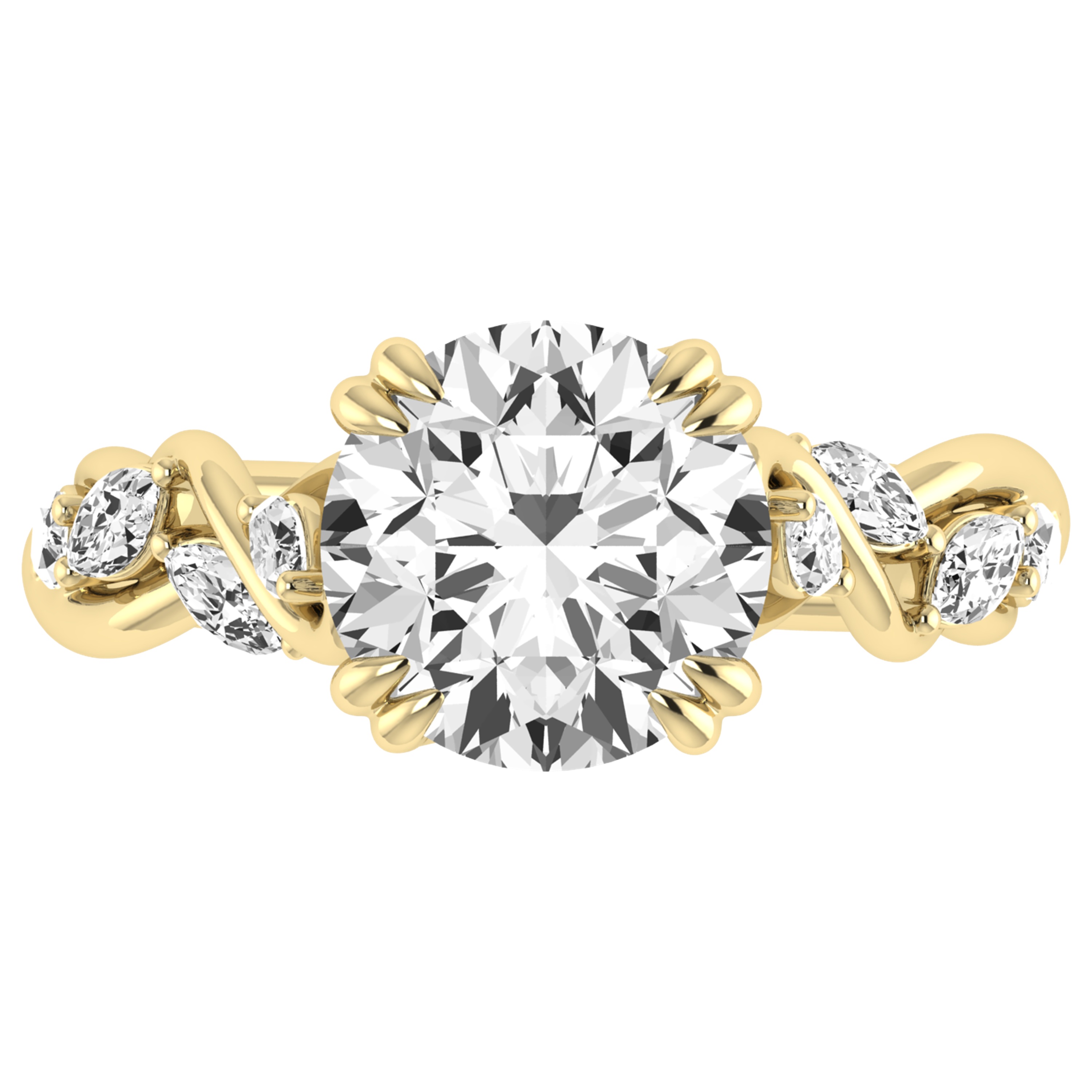 3-1/2 ctw Bridal Ring