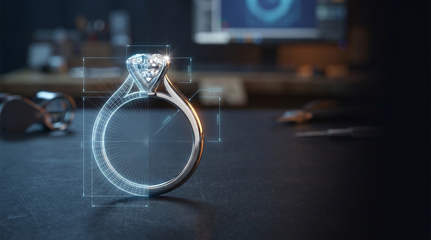 AI Jewelry Design From Specs: How to Lock In Stone Size, Prong Style, and Metal Weight Before You Generate