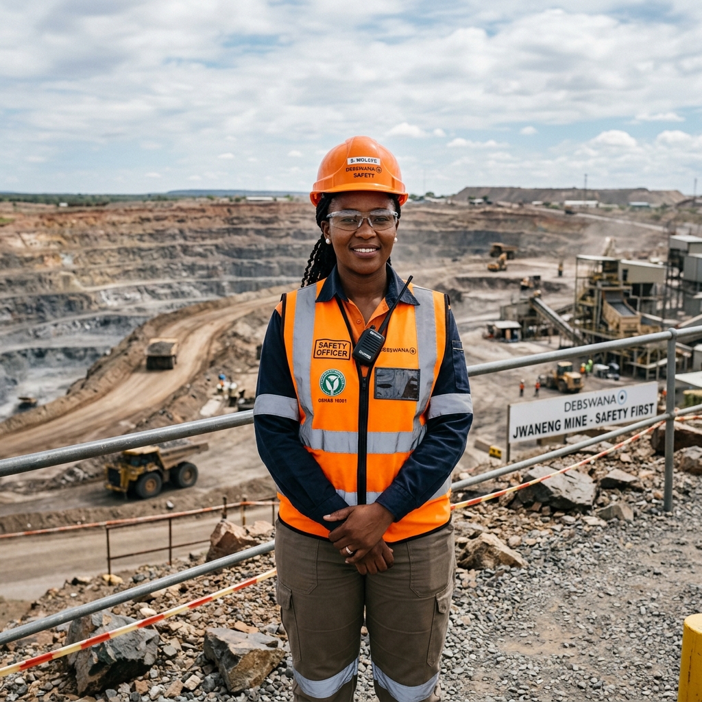 Economic Empowerment - Miner at Jwaneng Mine