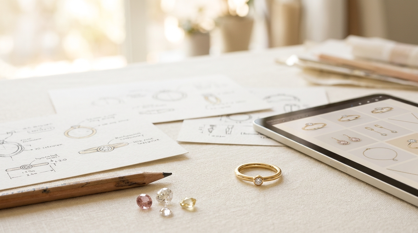 AI Jewelry Collection Design: How to Generate 20 Pieces From a Single Brief