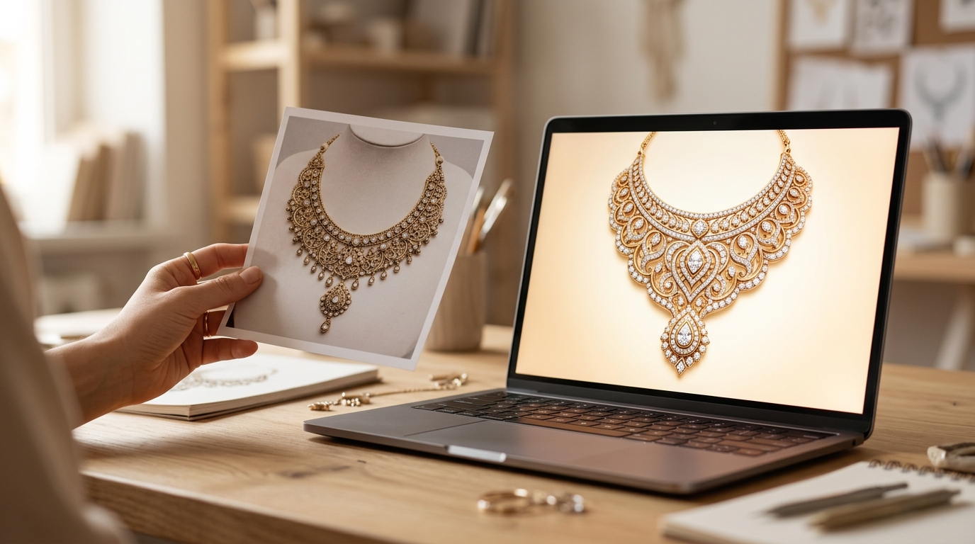 AI Jewelry Design from a Photo: How Reference Images Change What You Get