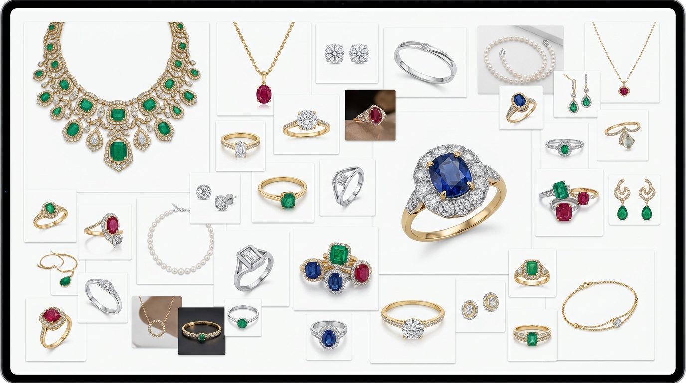 The Moodboard Canvas: Exploring Multiple Jewelry Directions at Once