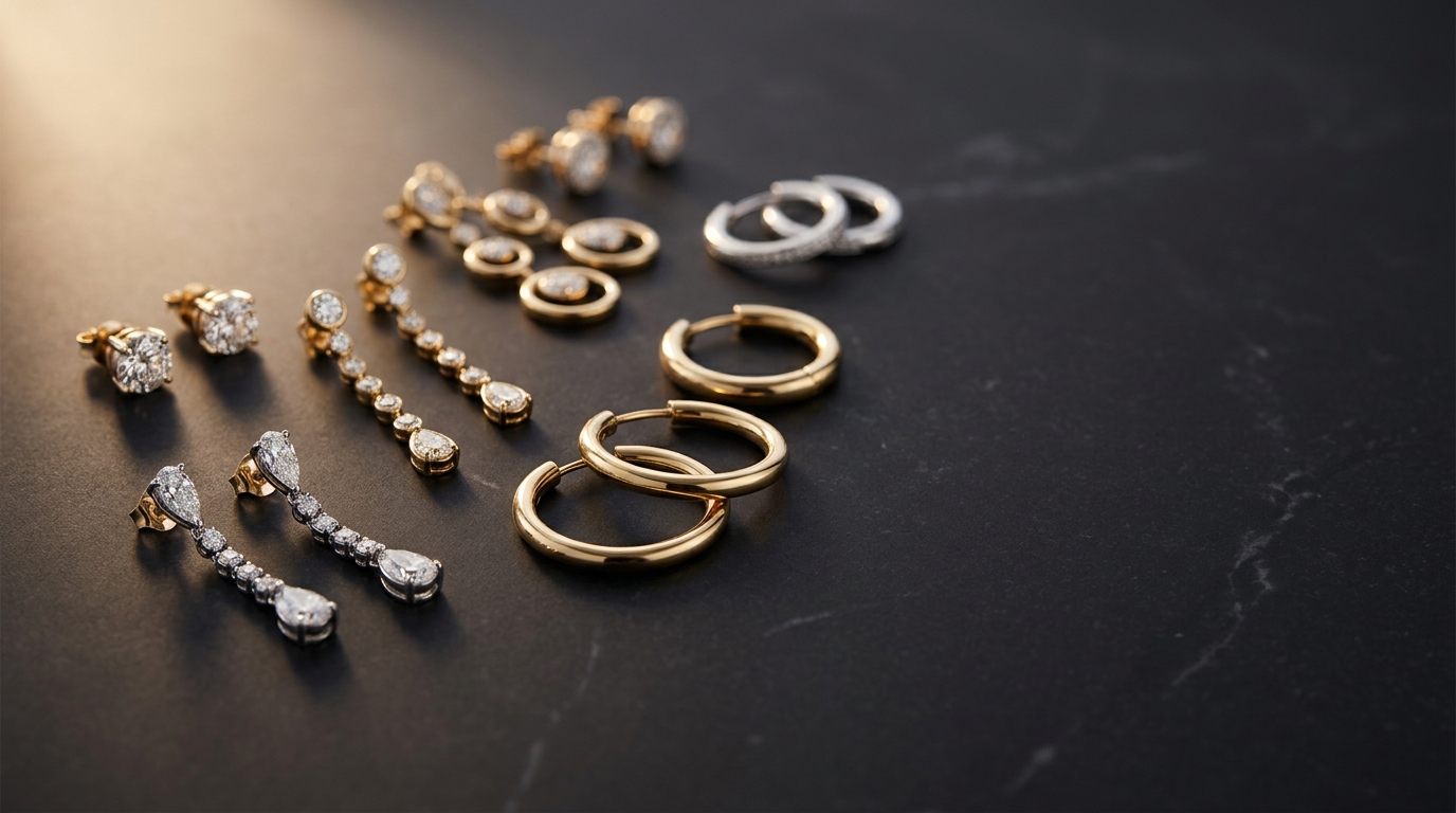 AI Earring Design: Studs, Drops, and Hoops in Minutes